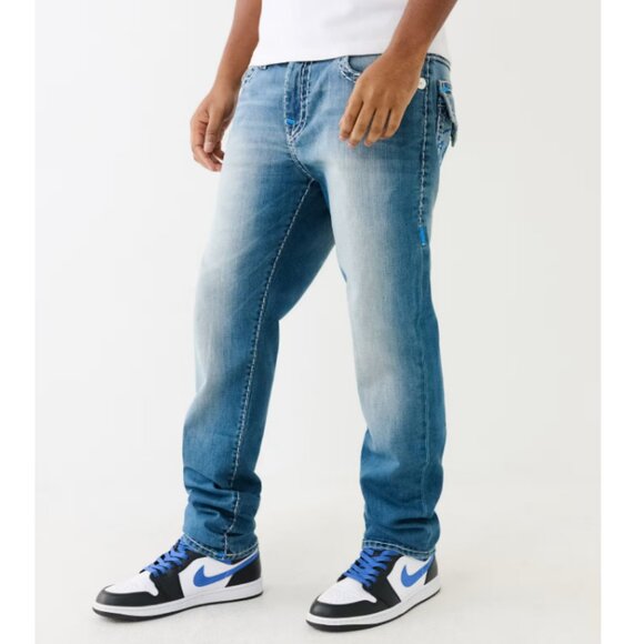 TRUE RELIGION ROCCO SUPER T SKINNY JEAN 32/32 - Picture 2 of 10